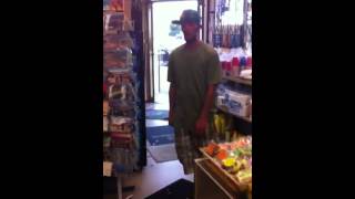 Homey tries to steal from my neighborhood liquor store [upl. by Lemhaj]