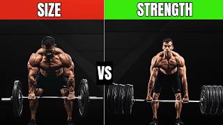 Strength VS size  Whats the difference in training  FIT FUNDAMENTALS [upl. by Cornelius]