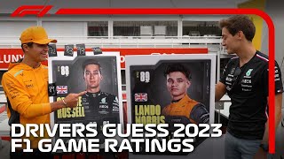 Our Drivers Guess Their F1 23 Ratings [upl. by Link641]