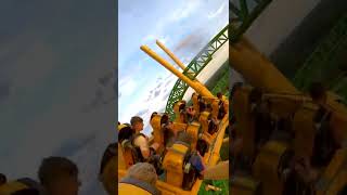 Cheetah Hunt Roller Coaster at Busch Gardens Tampa [upl. by Davena]