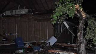 DWIGHT IL TORNADO DESTRUCTION 652010 Storms Trailor Park [upl. by Kimberlee]