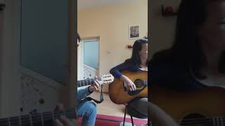 Smiley Vals la ora de chitară cover by Cristiana si Alex [upl. by Haeel]