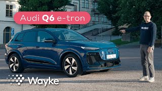 PROVKÖRNING av Audi Q6 etron [upl. by Rim516]