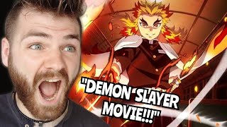 STRONGEST HASHIRA RENGOKU  DEMON SLAYER The Movie Mugen Train  New Anime Fan  REACTION [upl. by Mal788]