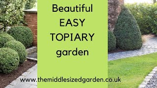 EASY TOPIARY SHAPES for a dramatic and beautiful garden [upl. by Arihsak]