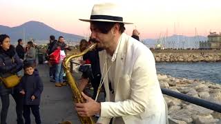 quotDANCE MONKEYquot  STREET SAX PERFORMANCE [upl. by Galvan25]