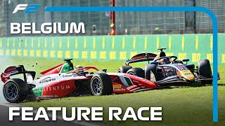 F2 Feature Race Highlights  2024 Belgian Grand Prix [upl. by Egdamlat269]