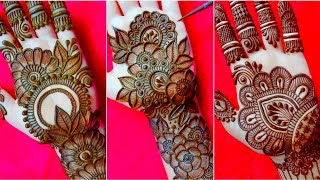 Top  3 Latest Easy Arabic Fronthand mehndi design  Simple mehndi design  mehndi design Mehandi [upl. by Norrv]