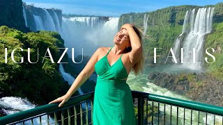 THE BIGGEST WATERFALLS IN THE WORLD  Iguazu Falls Brazil 275 waterfalls [upl. by Downall]