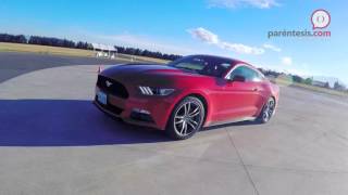 Ford Mustang EcoBoost 2016 prueba de manejo en español [upl. by Atima]