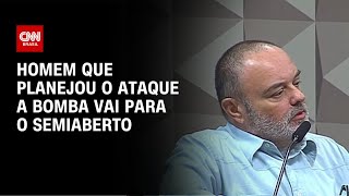 Homem que planejou o ataque a bomba vai para o semiaberto  LIVE CNN [upl. by Thacher]