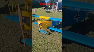 Fokker D7 at RDRC Warbird Event 2023 Remote Control Airplane Biplane Rc plane History FlyRightRC [upl. by Nahsab217]