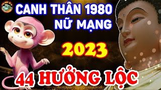 Trời Thương Phật Độ Canh Thân 1980 Nữ Mạng Làm Đâu Thắng Đó Phát Tài Trong Năm 2023  LPTV [upl. by Maurine585]