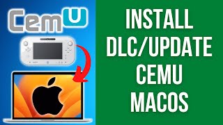 How to update Cemu games on macOS Wii U emulation update filesystem error BOTW Mac fix [upl. by Brynna]