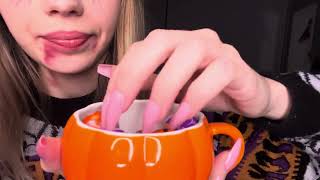 ASMR HALLOWEEN 👻 ROLEPLAY WAMPIR 🧛 CZYTANIE STRASZNEJ HISTORII 🎃 [upl. by Shaine614]