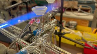 Schlenk Line Build Scientific Glassblowing [upl. by Belcher18]