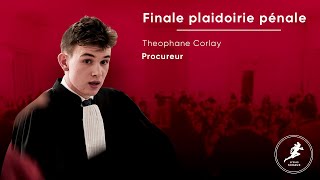 Théophane Corlay  Finale Lysias Sceaux 2020  Plaidoirie pénale [upl. by Neersan]