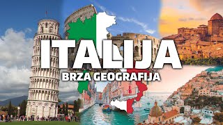 ITALIJA  SVE O ITALIJI  Brza Geografija [upl. by Llorrad436]