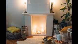 DIY Fake Kamin aus Regalen  IKEA Hack [upl. by Rosena491]