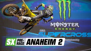 Supercross PreRace Anaheim 2 [upl. by Salokcin]