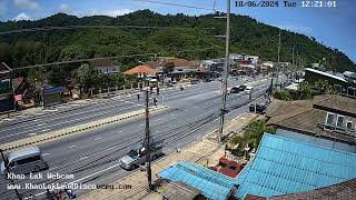 Khao Lak Webcam  Live Stream from Khao Lak Center Phang Nga Thailand [upl. by Annovy]