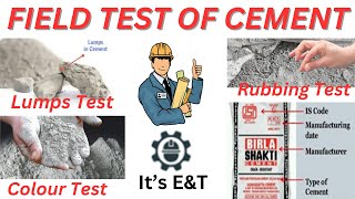 Field Test of Cement ItsET01 [upl. by Mellitz]