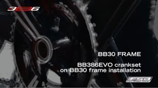 How To Install A BB386EVO Crankset On A BB30 Frame  FSA Road [upl. by Eneirda]