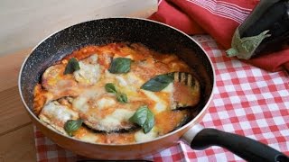 Melanzane alla parmigiana cotte in padella [upl. by Viehmann833]