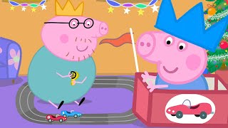 Georges New Toy Race Car 🏎  Peppa Pig Official Full Episodes [upl. by Anhej]