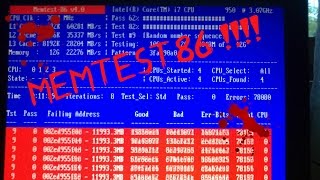 Running MemTest86 for ram stability [upl. by Mortimer]