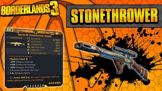 Borderlands 3 Stonethrower Legendary Weapon Guide AntiJakobs [upl. by Chyou]