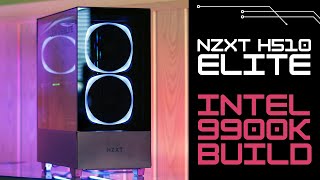 NZXT H510 Elite i99900k PC Build  Brand New NZXT H510 Elite Case  TekTherapy [upl. by Audrye283]