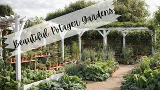 Beautiful Potager Style Gardens [upl. by Brawner]