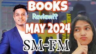 Unboxing Sm Fm Books by SwapnilPatniCAClasses  CA Intermediate  May 24  Review [upl. by Zetnahs]