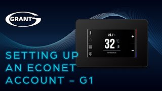 Grant Aerona Smart Controller  Setting Up an ecoNET Account for G1 Installers [upl. by Shererd]