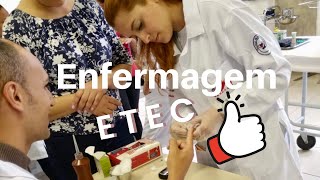 Como é o curso TÉCNICO EM ENFERMAGEM na ETEC [upl. by Euqinommod]