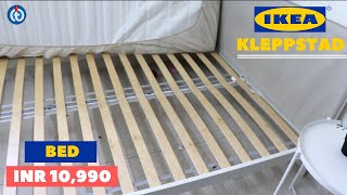 IKEA KLEPPSTAD Bed Frame With ÅSVANG Mattress and Cover Review [upl. by Donelu]