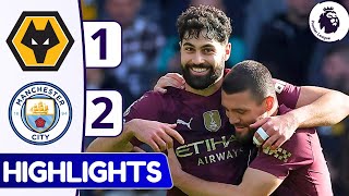 Wolves vs Manchester City 12  Highlights amp Goals  Premier League 202425 [upl. by Yemane]