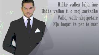 Shpat Kasapi  Valle Kosovare  Lyrics [upl. by Elbring364]