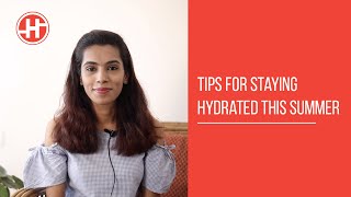 Tips For Staying Hydrated This Summer  HealthifyMe [upl. by Namwen84]