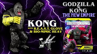 Godzilla x Kong ™ The New Empire ™ Kong mit BEAST Glove  Bio Mimic Heav  Playmates Toys ® [upl. by Savell751]