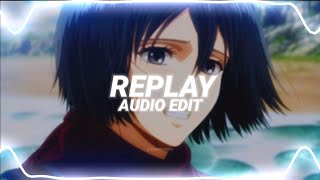 replay  iyaz edit audio [upl. by Deuno]