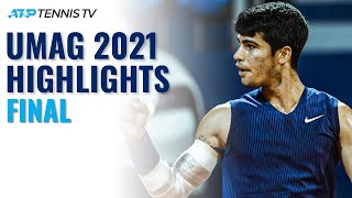 18YearOld Carlos Alcaraz Wins First ATP Title  Umag 2021 Final Highlights vs Gasquet [upl. by Aron]