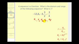 Geometric Sequences [upl. by Clay]