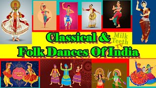 10 Wonderful Classical Dance Forms Of India  Tens Of India [upl. by Otecina]