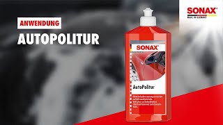 Anwendung SONAX AutoPolitur [upl. by Asiole]