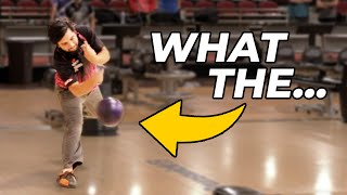 The most unique bowler in the world challenged me to a match [upl. by Divadnoj]