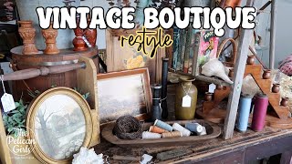 Vintage Boutique Restyle  Create some Spring amp natureinspired vintage vignettes with us [upl. by Eilhsa874]