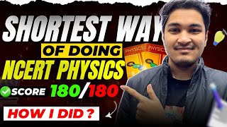 DONT Read Whole Physics NCERT 🤯  Shortest amp Concise Way of NCERT Phy🚀 Score 180180🔥 Soyeb Aftab [upl. by Jamnes]