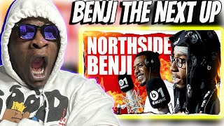 AMERICAN RAPPER REACTS TO  NorthSideBenji  Fire In The Booth pt2 REACTION [upl. by Demodena]